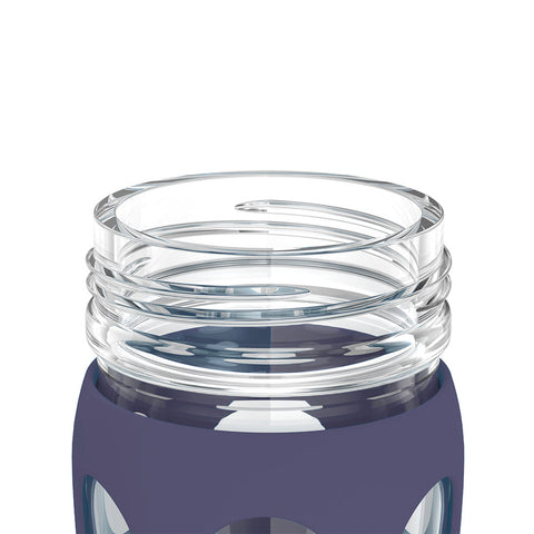Image of LIFEFACTORY Glass Bottle 650ml / DUSTY VIOLET
