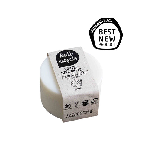 Image of HELLO SIMPLE Reise-Geschirrspülset (Seife + Topfbürste)