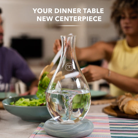 Image of MAYU® SWIRL Wirbelkaraffe (1,5l) / STONE