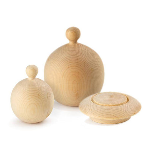 Image of ND Karaffen Holzdeckel (Zirbe / Olivenholz)