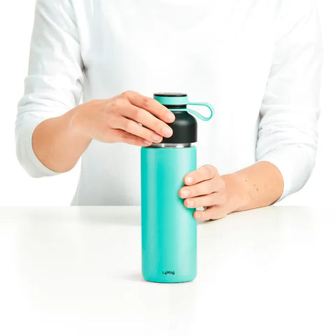 Image of LÉKUÉ Insulated Bottle To Go (6dl) / MINT