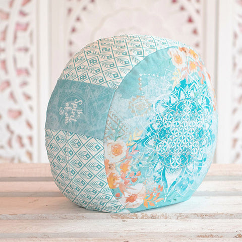 Image of THE SPIRIT OF OM® Meditationskissen (rund) / DAY DREAM