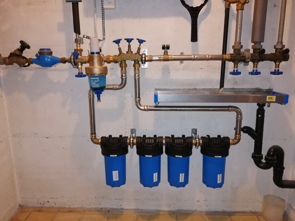 PEKA®10 Hauswasser-Filtersystem (4er) komplett (EFH)