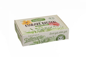 DILLMANN Saatgut Box (Karton) "Essbare Blüten" (6)