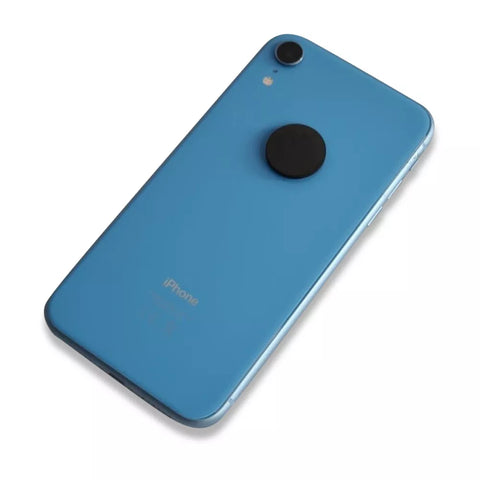 Image of Original Schungit / Handy-Plättchen rund (selbstklebend)