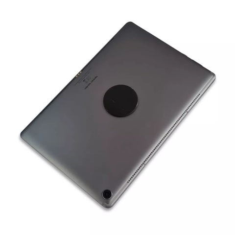 Image of Original Schungit / Laptop-Platte rund (selbstklebend)