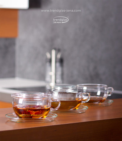 Image of TRENDGLAS JENA Teetassen-Set TEATIME (3/4dl)