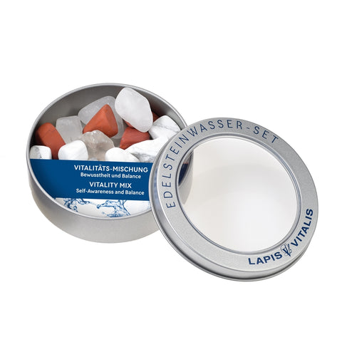 Image of MAUNAWAI KINI® FIlterkanne mit 2. Filterset + Edelsteine-Mix Gratis / WEISS