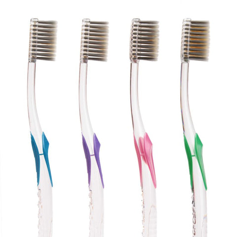 Image of Original Schungit / Zahnbürste Edelschungit-Gold (4er Set)