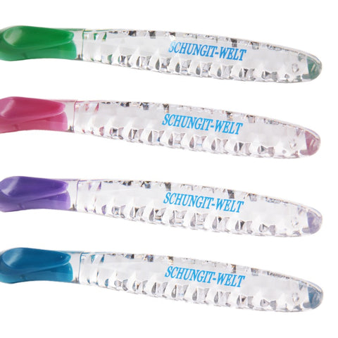 Image of Original Schungit / Zahnbürste Edelschungit-Gold (4er Set)