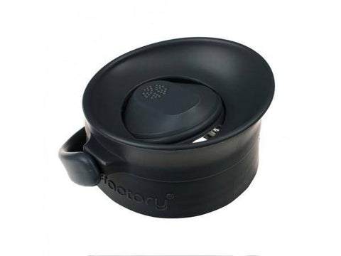 Image of LIFEFACTORY Glass Bottles / Diverse Ersatzdeckel (Schwarz)