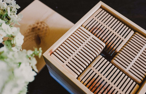 Image of ZIRBENLÜFTER® Ersatz-Lamellenblöcke 4er (CUBE)