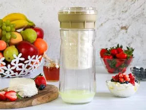 KEFIRKO DIY Cheese Maker + Kefir Set (2x1,4L) Diverse Farben