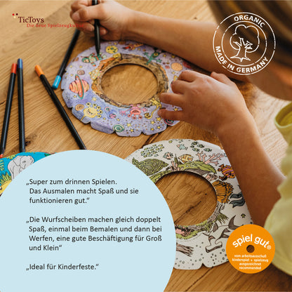 TICTOYS - MY ROODI Indoor Wurfscheiben Set (3er)