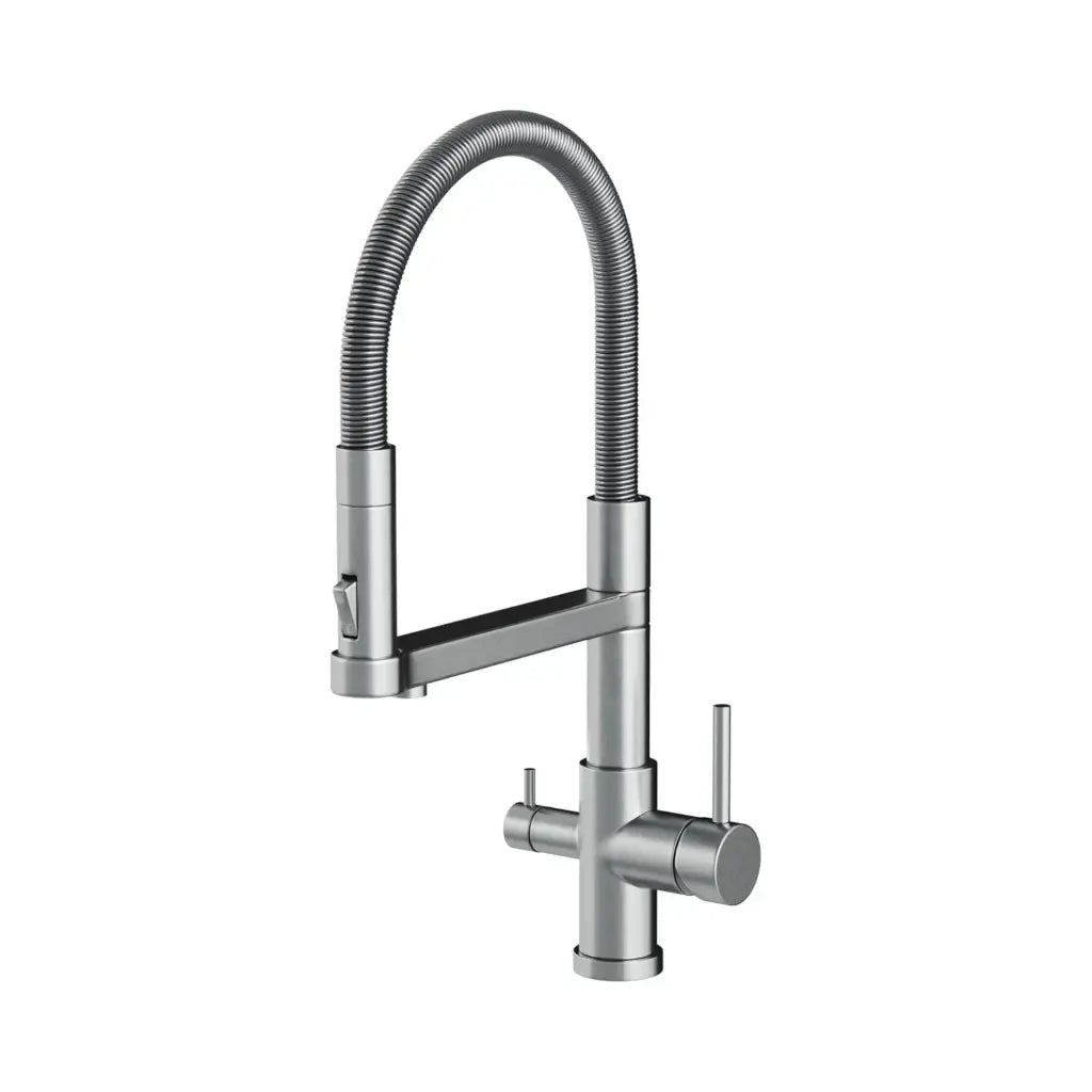 STATEMENT  3-Wege Armatur mit Brause (Edelstahl)