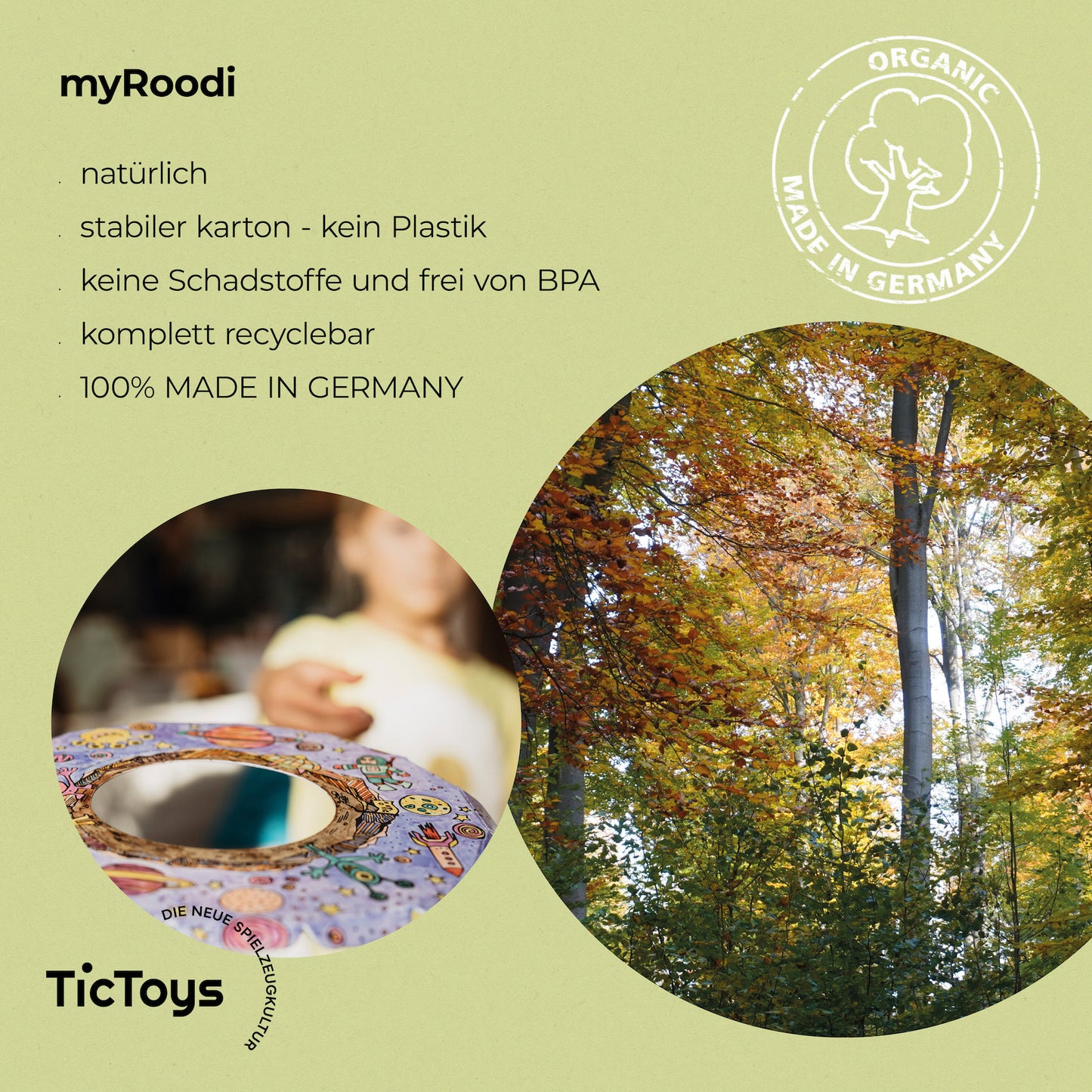 TICTOYS - MY ROODI Indoor Wurfscheiben Gruppen-Set (30er)