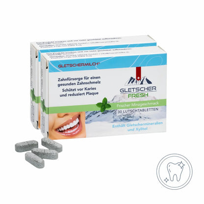 GLETSCHERMILCH® Gletscher FRESH Lutschtabletten (30Stk/60Stk)