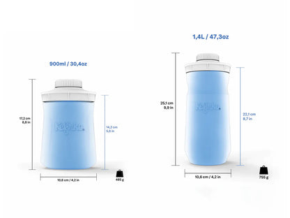 KEFIRKO DIY 2nd Fermentation Gläser (9dl/1,4l)