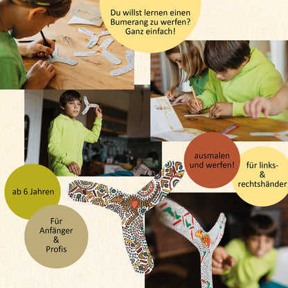 TICTOYS - MY FIBO Indoor Bumerang Gruppen-Set (30 Stk)