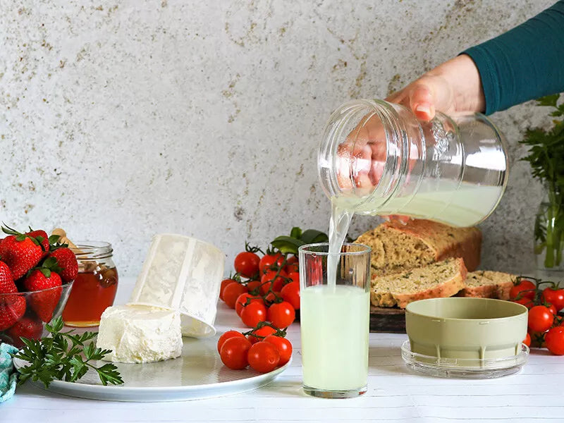 KEFIRKO DIY Cheese Maker + Kefir KIT (2x9dl) inkl. Zutaten