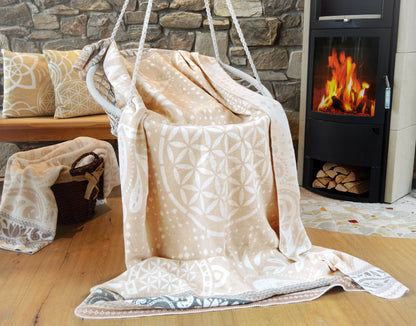 THE SPIRIT OF OM® Feng Shui Kuscheldecke (Bio Cotton)