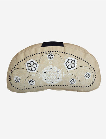 Image of THE SPIRIT OF OM® Meditationskissen Halbmond / Tag & Nacht NEU!