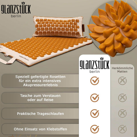 Image of GLANZSTÜCK Berlin® Akupressurmatten-Set INTENSE