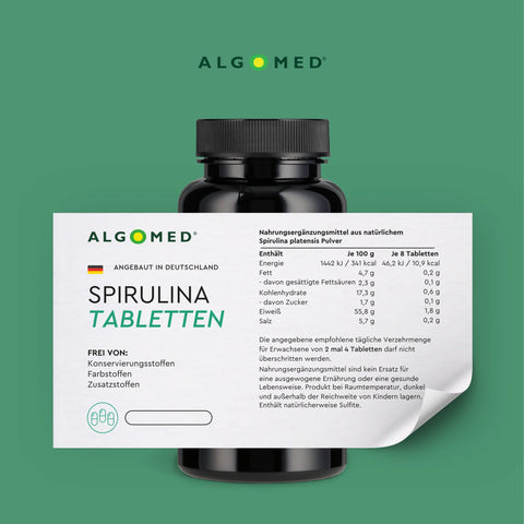 Image of ALGOMED® Spirulina Tabletten (175g/500g)