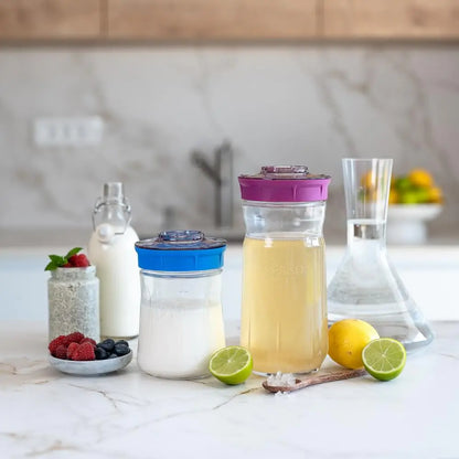 KEFIRKO DIY Wasserkefir STARTER-KIT 1 (Diverse Farben)