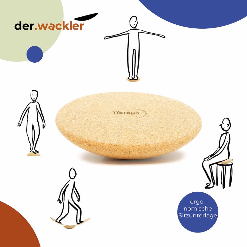 TICTOYS® der.Wackler (Balancierkreisel)