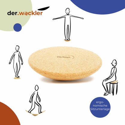 TICTOYS® der.Wackler (Balancierkreisel)