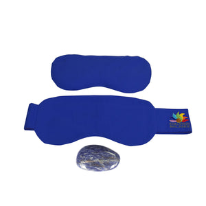 EDELSTEIN BALANCE® Augenkissen BLAU / IN FLUSS KOMMEN