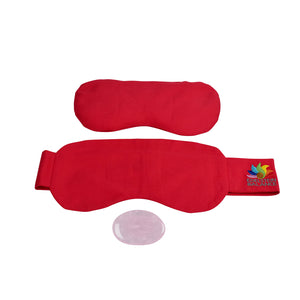 EDELSTEIN BALANCE® Augenkissen ROT / LEBENSFREUDE