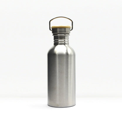 BAMBAW® Edelstahl Wasserflaschen (750ml/500ml)