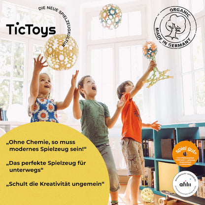 TICTOYS - BINABO Konstruktionsspiel in Holzbox (1000 Stk)