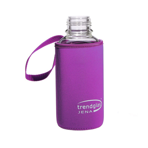 Image of TRENDGLAS JENA Glasflaschen-Schutzhülle (1L/5dl) / PINK