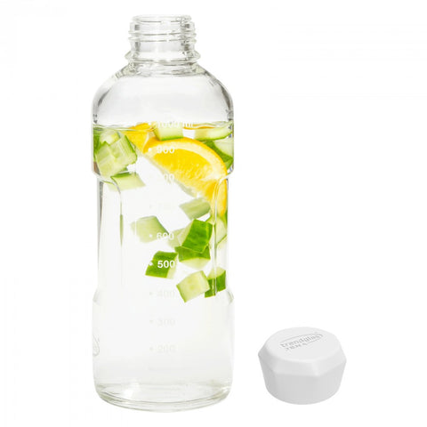 Image of TRENDGLAS JENA Glasflasche (1000ml/500ml/250ml) / WEISS