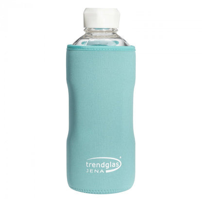 TRENDGLAS JENA Glasflaschen-Schutzhülle (Diverse Grössen) AQUA