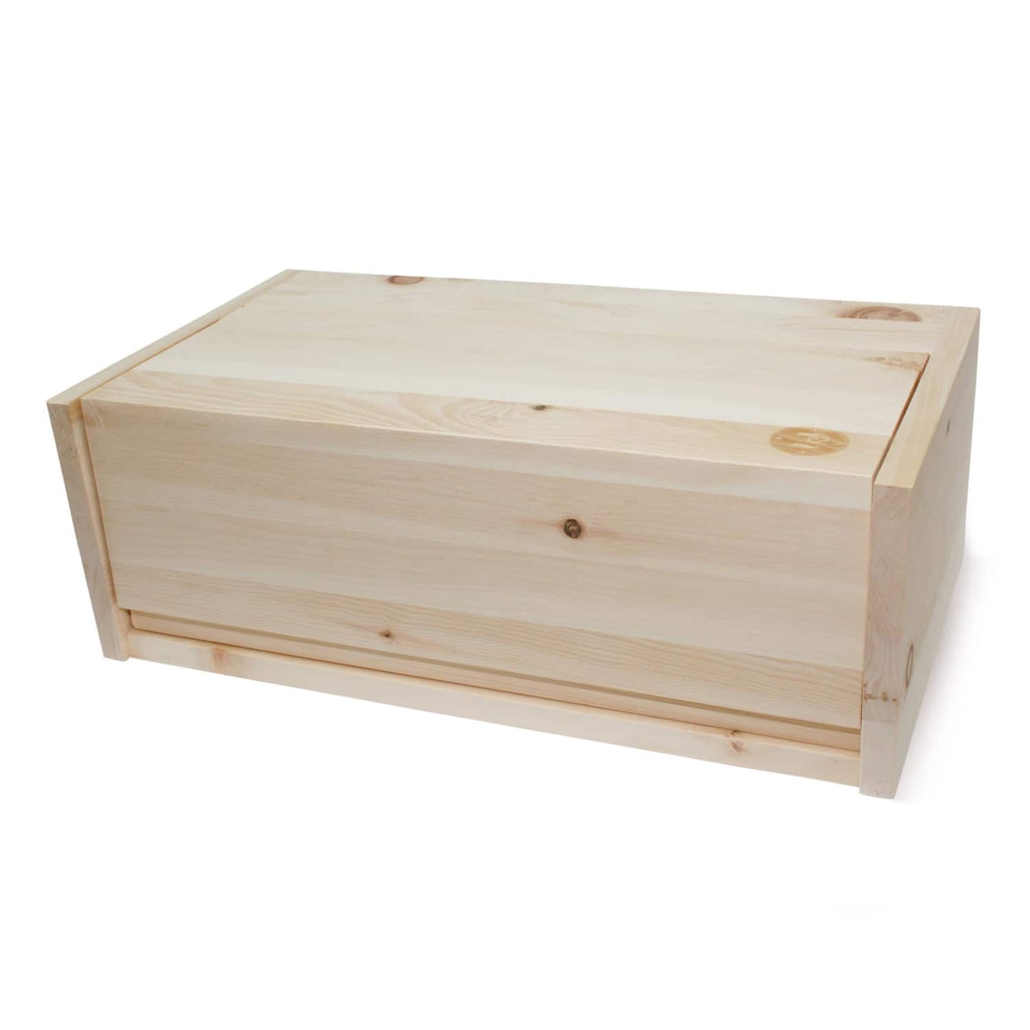 ZIRBENFAMILIE Zirbenholz-Brotkasten (inkl. Einlegegitter)