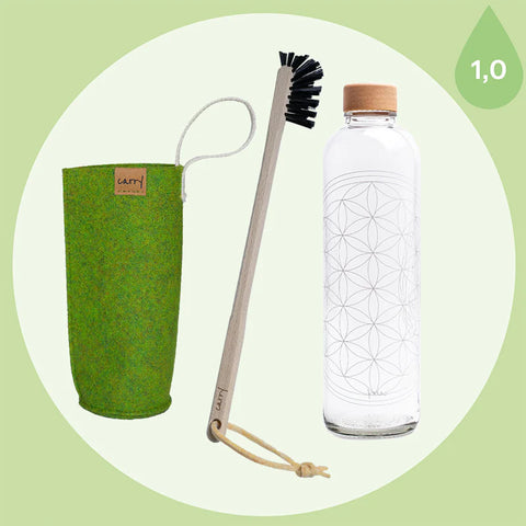 Image of CARRY Bottle Bundles (Diverse Farben) FLOWER OF LIFE