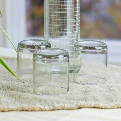 CARRY Upcycling Gläser-Sets (180ml/3dl/4dl)