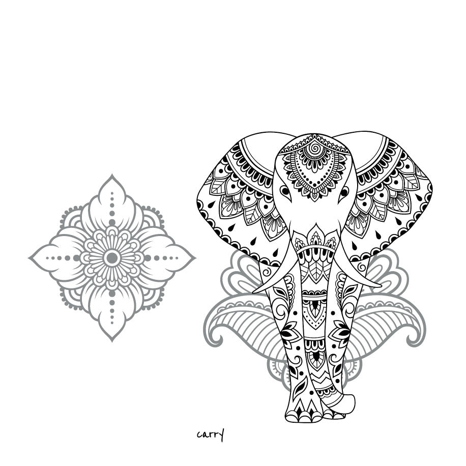 CARRY Glasflasche (7dl) / ELEPHANT