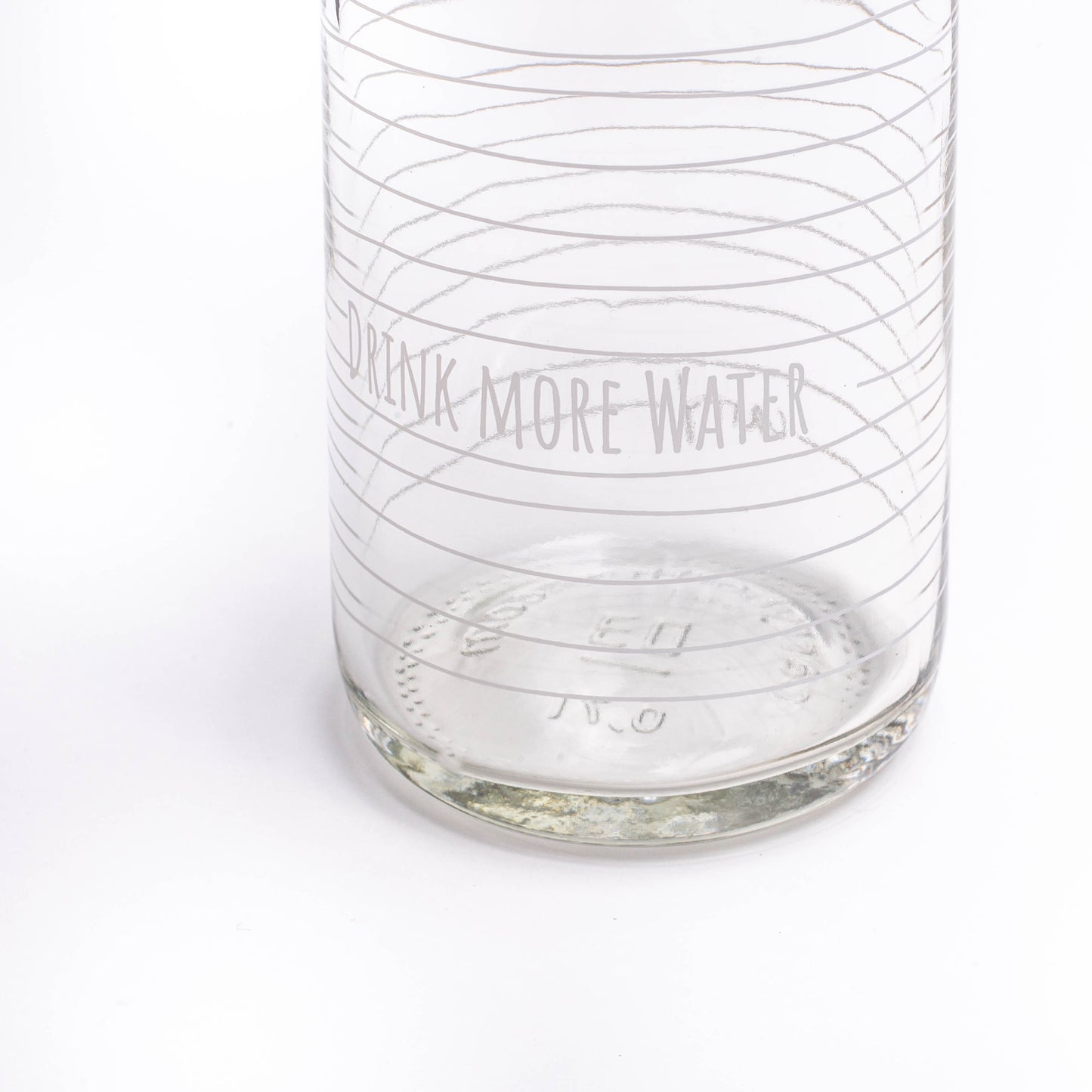 CARRY Glasflasche (1L) / WATER IS LIFE