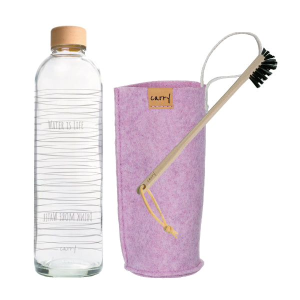 CARRY Bottle Bundles (Diverse Farben) WATER IS LIFE
