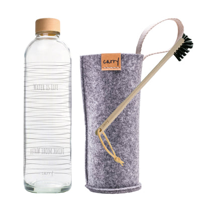 CARRY Bottle Bundles (Diverse Farben) WATER IS LIFE