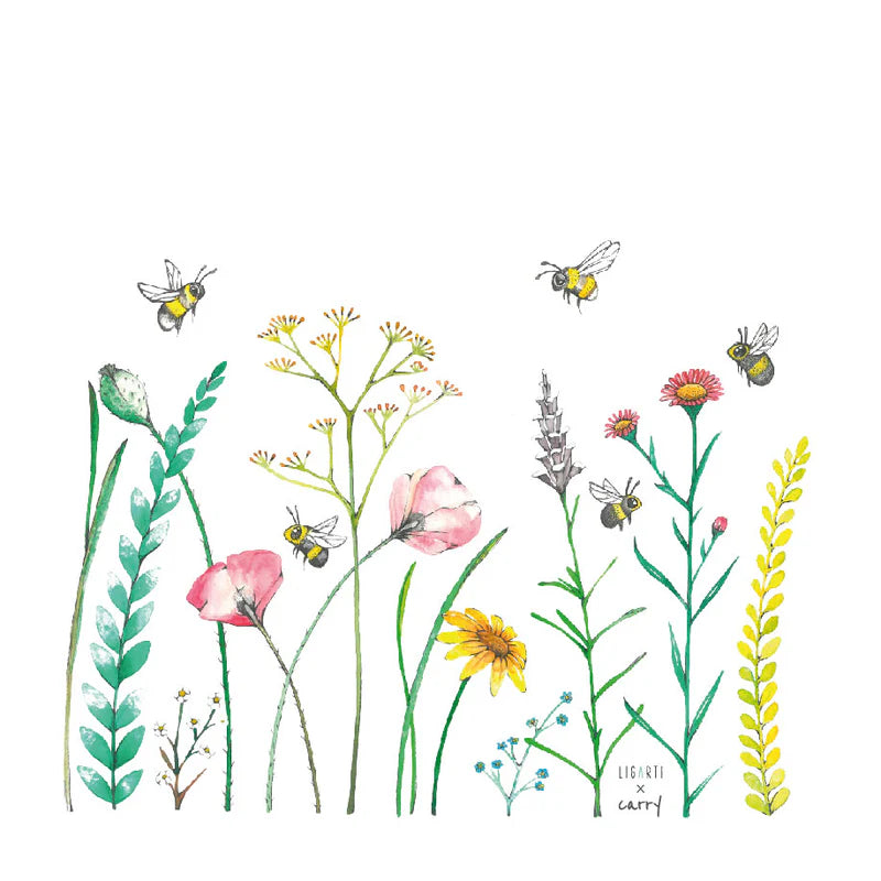 CARRY Glasflasche (7dl) / LET THE BEES BE (Spendenaktion)