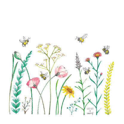 CARRY Glasflasche (7dl) / LET THE BEES BE (Spendenaktion)
