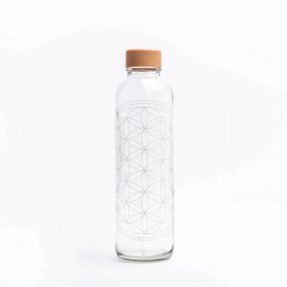 CARRY Glasflasche (1L/7dl) / FLOWER OF LIFE