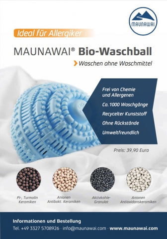 Image of MAUNAWAI Bio-Waschball Set / HART