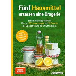 SMARTICULAR Verlag - 5 Hausmittel ersetzen eine Drogerie (Buch)